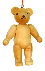 Natural Teddy Bear<br>Ulbricht Ornament