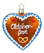 Oktoberfest Gingerbread<br>Inge-glas Ornament