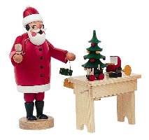 Santa Smoker with his Work Bench