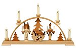 Seiffen Candle Arch<br>Natural Ulbricht - Eckert