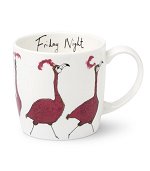 Friday Night - Flamingos<br>Anna Wright - York Mug