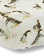 Duck Organic Cotton<br>Muslin Fitted Crib Sheet
