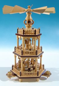 3 Tiered Natural Pyramid