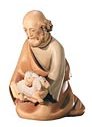 Kneeling Shepherd<br> Dolfi Leonardo Nativity