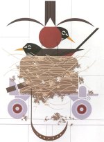 Confiskation<br>Charley Harper Serigraph