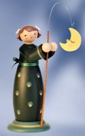 Girl with Moon Lantern<br> KWO Figure (Green)