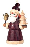 Natural Santa Claus<br>Müller Wooden Ornament