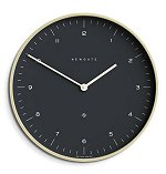 Mr Clarke Pale Wood Gray<br>Wall Clock by Newgate