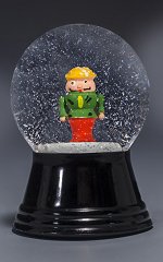 Nutcracker - Small<br> Vienna Snow Globe