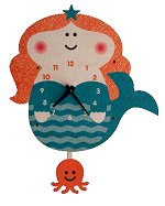 Mermaid Pendulum - Wall<br>Clock by Modern Moose