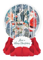 Christmas Gathering<br>2022 Pop-Up Snow Globe Card