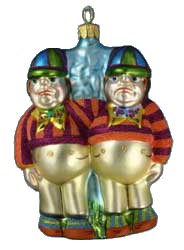 Tweedle Dee & Tweedle Dum<br>Alice in Wonderland
