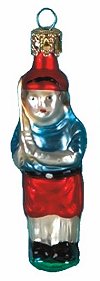 Baseball Player<br>Christborn Ornament