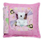 Fairy Girls - Pink<br>Peek-A-Boo Pillow - Medium