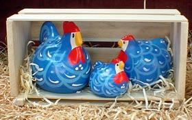 Blue Hamburg<br> New Zealand Happy Hens