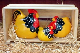 Yellow Ancona<br> New Zealand Happy Hens