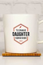 Teenage Daughter Survivor<br>Ceramic Coffee Mug