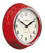 Cookhouse Clock in Red<br>design by Newgate